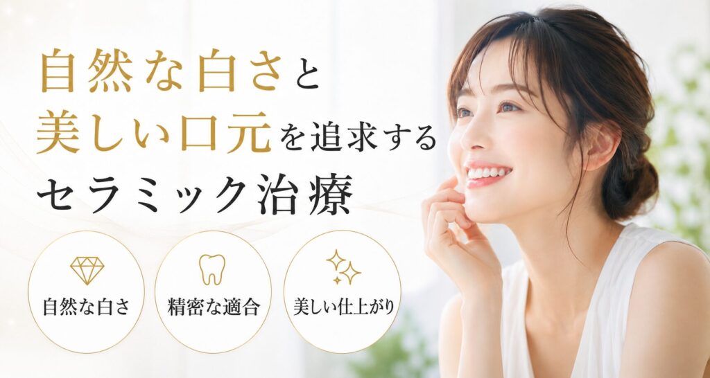 自然な白さと美しい口元を追求する審美歯科セラミック治療｜佐賀市の歯医者・歯科なら緒方歯科クリニック佐賀