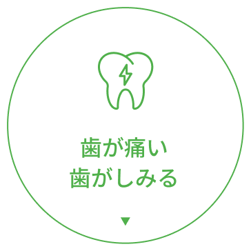 歯が痛い歯がしみる