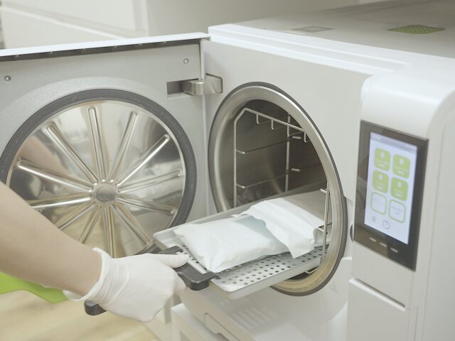 ヨーロッパ基準の滅菌体制